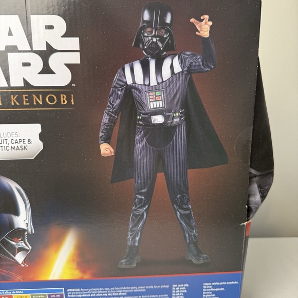 Star Wars Darth Vader Boys Costume - Black and Gray - Picture 3 of 5